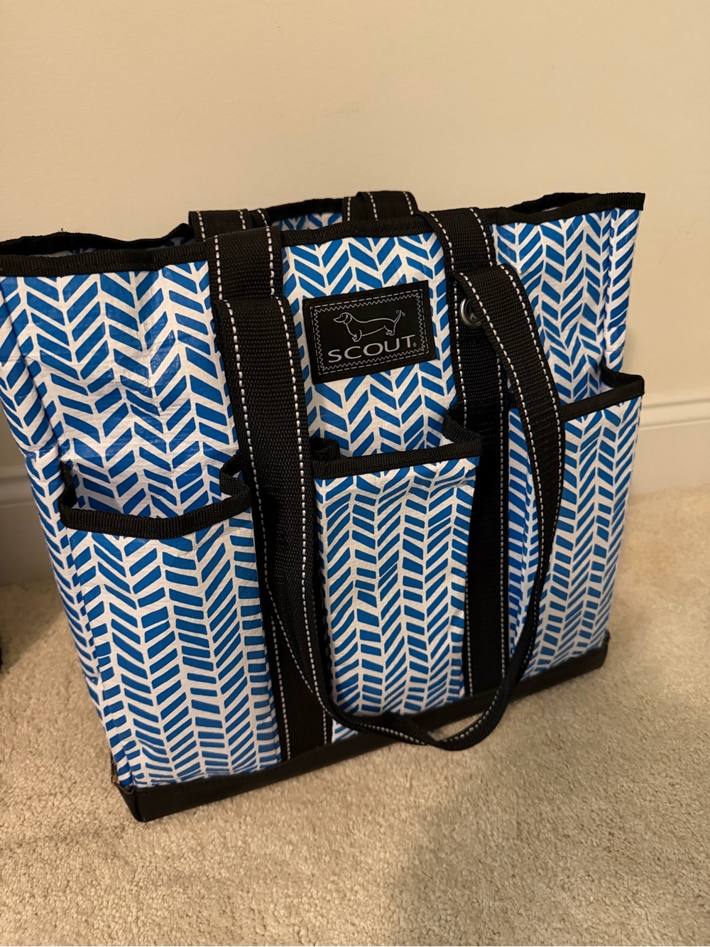 Scout Blue Patterned Women’s Tote Bag - Versatile Carryall
